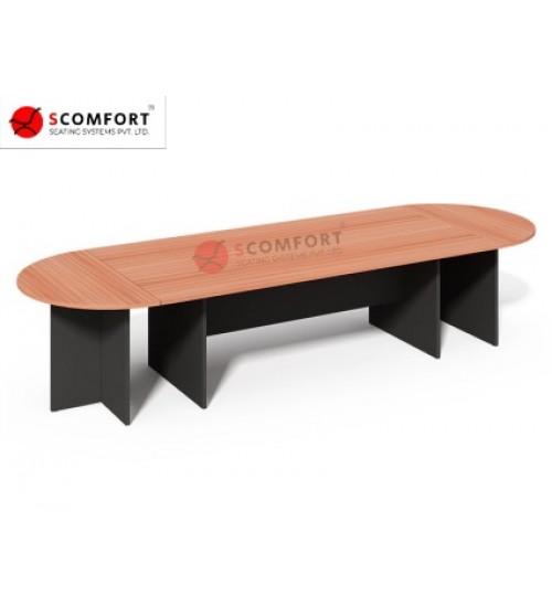 Scomfort SC-CON 9 Executive Oval Boardroom Conference Table 